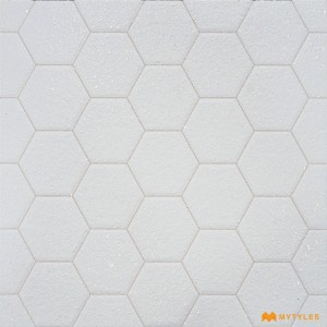 undefined-Ceramic White Cool Roof Floor and Wall Tile Code27763 (300x300mm, Matt)