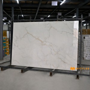undefined-Vitrified Grey Slab Floor and Wall Tile Code29583 (1200x1800mm, Glossy)