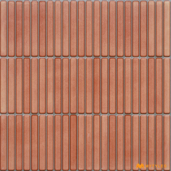 Geometric Tiles-Ceramic Terracotta Kitkat Wall Tile Code34162 (300x300mm, Matt)