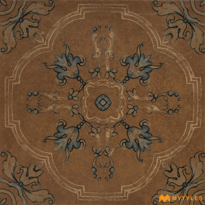 undefined-Vitrified Digital Parking Tile Code22464 (400x400mm, Matt)