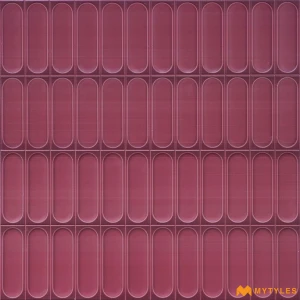 undefined-Grape Pink Capsule Matt Ceramic Wall Tile Code40289 300x600mm 6Pc Pack