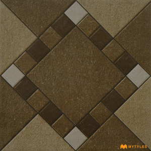 undefined-Vitrified Digital Parking Tile Code26009 (400x400mm, Matt)