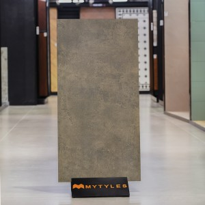 undefined-Vitrified Brown Floor and Wall Tile Code37457 (600x1200mm, Matt)