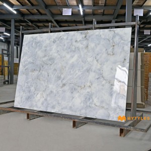 undefined-Vitrified Blue Slab Floor and Wall Tile Code29637 (1200x1800mm, Glossy)