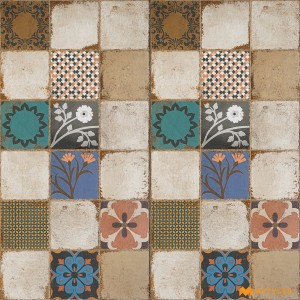 undefined-Vitrified Brown Floor and Wall Tile Code30597 (600x1200mm, Matt)