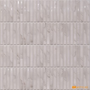 undefined-Ceramic White Kitakt Wall Tile Code36303 (300x600mm, Glossy)