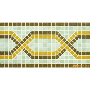 undefined-Green Carpet Design Floor and Wall Tile Code30737 (150x300mm, Matt)