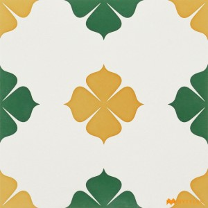 undefined-Ceramic White Moroccan Floor and Wall Tile Code35955 (300x300mm, Matt)