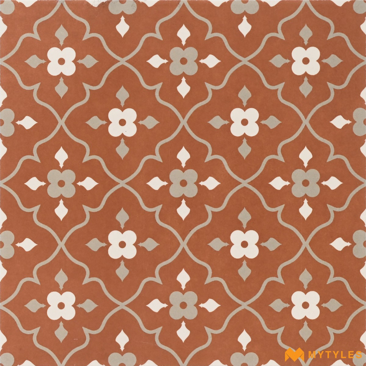 Buy 12x12in Ceramic Carpet Design Tile Code36084C Online | MyTyles