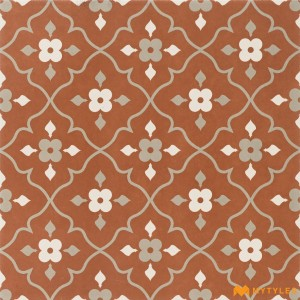 undefined-Ceramic Terracotta Carpet Centre Floor and Wall Tile Code36084C(300x300mm, Matt)