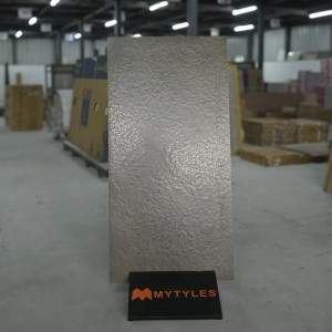 undefined-Vitrified Gray Floor and Wall Tile Code24055 (600x1200mm, Matt)