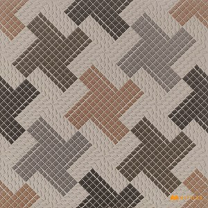 undefined-Vitrified Cream Digital Parking Floor and Wall Tile Code31010 (500x500mm, Matt)