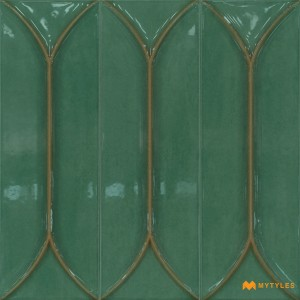 undefined-Ceramic Subway Wall Tile Code22916 (100x300mm, Glossy)