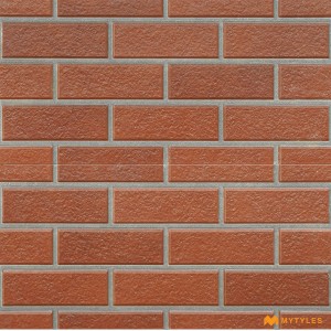 undefined-Ceramic Red Elevation Wall Tile Code33377 (300x600mm, Matt)