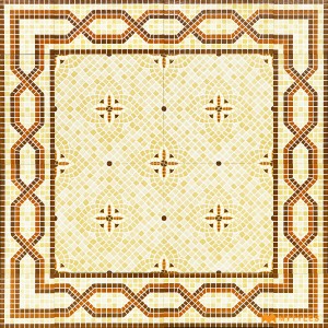 undefined-Ivory Carpet Design Floor and Wall Tile Code30713 (300x300mm, Matt)