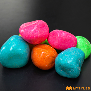 undefined-Pebble Stone Code-PEB-80-Mix (1Kg, Glossy)