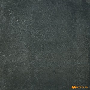 undefined-Vitrified Black Digital Parking Floor and Wall Tile Code27794 (600x600mm, Matt)