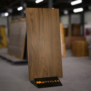 undefined-Vitrified Brown Wooden Floor and Wall Tile Code23886 (600x1200mm, Matt)