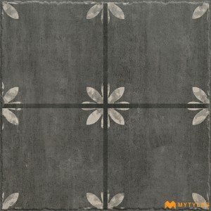 undefined-Vitrified Gray Digital Parking Floor and Wall Tile Code29673 (500x500mm, Matt)