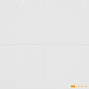 undefined-Ceramic White Floor and Wall Tile Code30357 (150x150mm, Glossy, 4Pc in Box)
