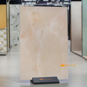 undefined-Vitrified Beige Slab Floor and Wall Tile Code37194 (1200x1800mm, Satin)