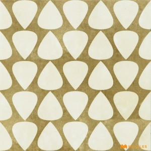 undefined-Vitrified Beige Moroccan Floor and Wall Tile Code28407 (300x300mm, Matt)
