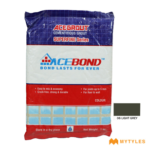 undefined-Acebond Cementitious Grout ( 1kg, Light Grey )