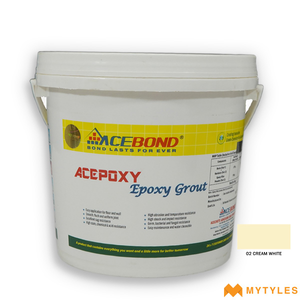 undefined-Acebond Acepoxy Epoxy Grout ( 1kg, Cream White)