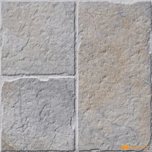 undefined-Vitrified Gray Digital Parking Floor and Wall Tile Code38344 (400x400mm, Matt)