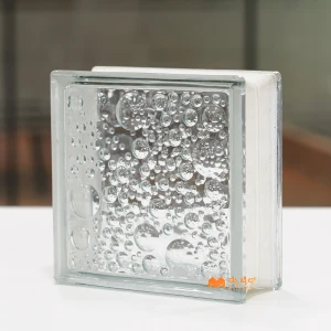 undefined-Bubbles Glass Wall Block Code26286 (190x190mm, Glass)