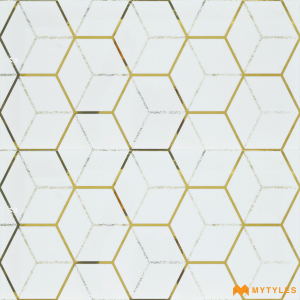 undefined-Ceramic White Highlighter Wall Tile Code26915 (300x600mm, Hi-Glossy)