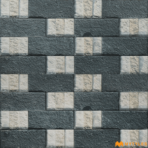 undefined-Vitrified Elevation Tile Code8034 (300x600mm, Matt)