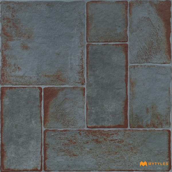 Rustic Matt Floor Tile-Vitrified Gray Floor and Wall Tile Code32273 (600x600mm, Matt)