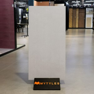 undefined-Vitrified Gray Floor and Wall Tile Code37062 (600x1200mm, Matt)