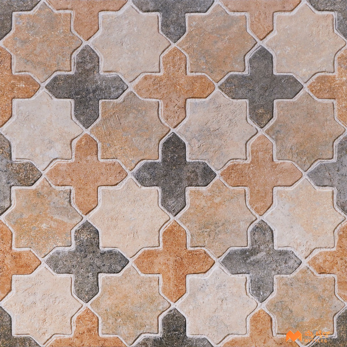 Buy 16x16in Vitrified Digital Parking Tile Code36856 Online | MyTyles