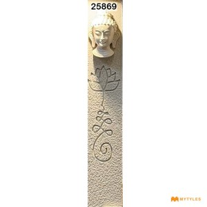 undefined-Natural Stone Mini Buddha Decor Mural Code25869Buddha