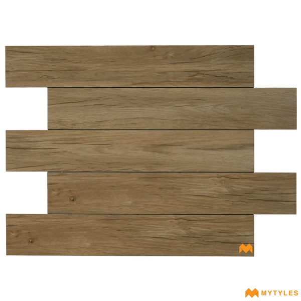 Wooden Tiles-Vitrified Wooden Plank Tile Code9943 (200x1200mm, Matt)