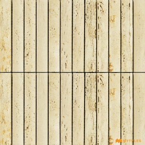 undefined-Imported Ivory Mosaic Wall Tile Code32779 (300x300mm, Matt)