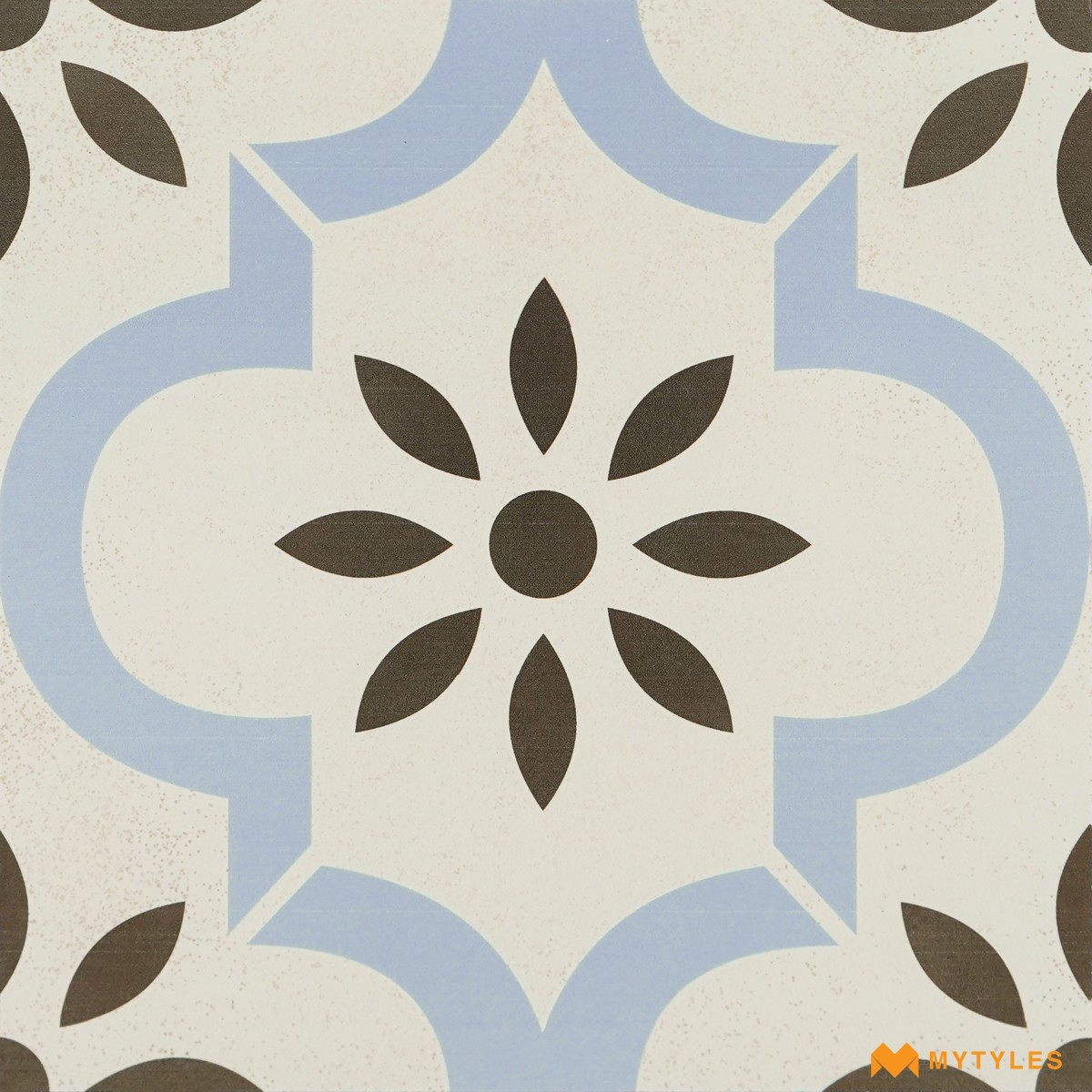 Buy 1x1 Feet Moroccan Wall & Floor Tile code24346 Online