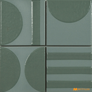 undefined-Vitrified Moroccan Tile Code21978 (100x100mm, Matt)
