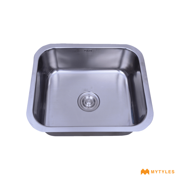 Steel Sink-Futura Kitchen Sink - Undermount Single Bowl - FS 501 Code14181 (18X16 Inch)