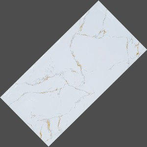 undefined-Vitrified White Floor and Wall Tile Code28648 (600x1200mm, Glossy )
