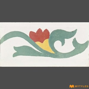 undefined-Athangudi Tile Code30367 (127x254mm, Matt)