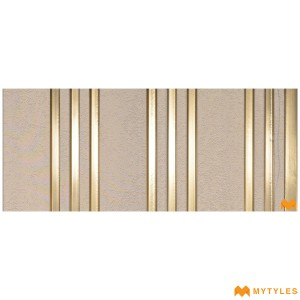 undefined-Cream Louver Wall Panels Code34881 (1Feetx8Feet, Matt)