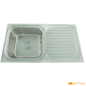 undefined-Futura Kitchen Sink - Dura Single Bowl With Drain Code14169 (36x19x8 Inch)