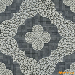 undefined-Kajaria Grey Digital Parking Floor and Wall Tile Code27918 (400x400mm, Matt)