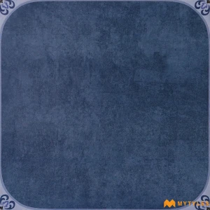 undefined-Aegean Blue Matt Porcelain Octagonal Tile Code38817 600x600mm 4Pc