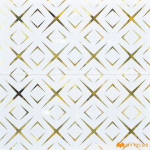 undefined-Ceramic White Highlighter Wall Tile Code26913 (300x600mm, Hi-Glossy)