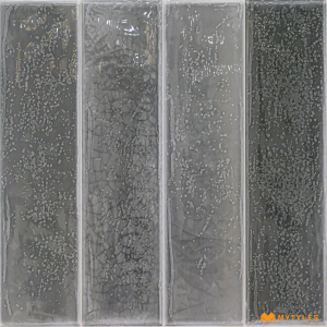 undefined-Ceramic Gray Subway Wall Tile Code27299 (300x300mm, Glossy)