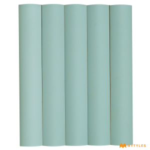 undefined-Imported Blue Fluted Wall Tile Code25240 (48x300mm, Matt)